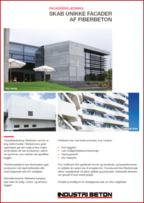 Facader i fiberbeton