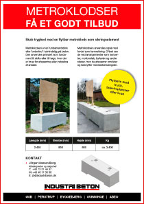 Tilbud på metroklodsen