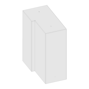Fundament til battericontainer, flere varianter