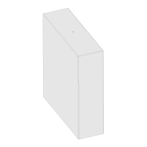 Fundament til battericontainer, flere varianter