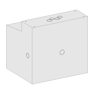 Nautila fundament, til fx billetautomater